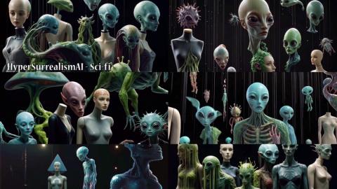HyperSurrealismAI - Sci fi