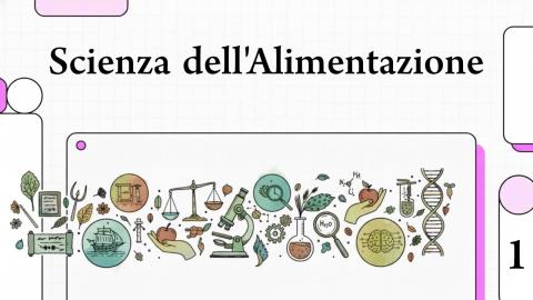 Scienza dell'Alimentazione: N°1