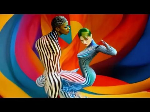 Glitch Counterpoint: A Surreal Metamorphosis