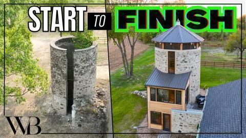 1 Year Renovation of a 100 Year Old Silo