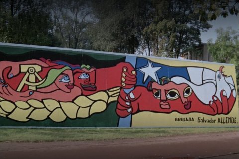 Brigada Salvador Allende Mural