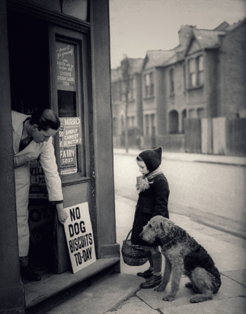 No dog biscuits today. Unknown Author, 1939